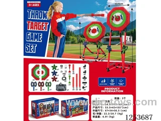 Dart Throwing Axe Target (Red)