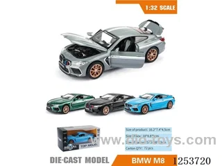 1:32 BMW M8 Thunder Edition pull back Alloy Car