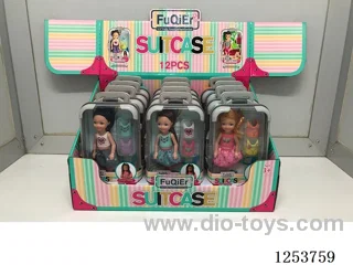 suitcase doll set