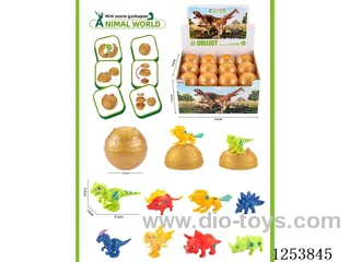 Cartoon Dinosaur Mini Scene Twister 24PCS