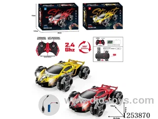 2.4G 1:16 5ch RC stunt car with light included battery