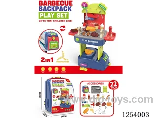 2-in-1 Storage Backpack: Barbecue Table