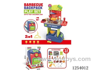 2-in-1 Storage Backpack Barbecue Table