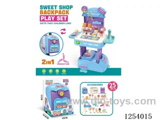 2-in-1 Storage Backpack Candy Table
