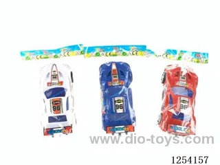 Pull line racing car
