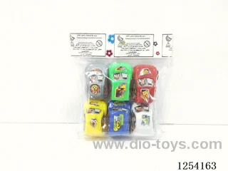 free wheel car 6PCS