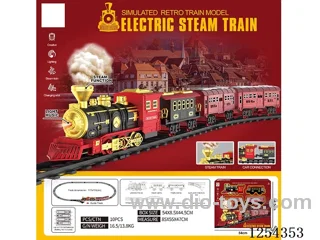 Classic Steam Electric Railway Train W L/M/spray/ not included battery