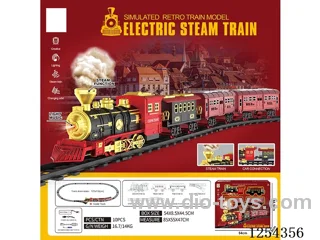 Classic Steam Charging Railway Train W L/M/spray/ included battery