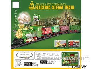 Classic Steam Charging Railway Train W L/M/spray/ included battery