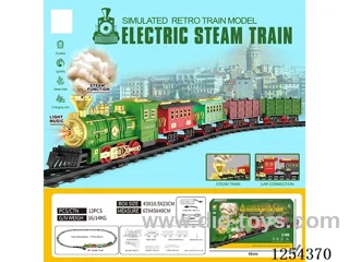 Classic Steam Charging Railway Train W L/M/spray/ included battery