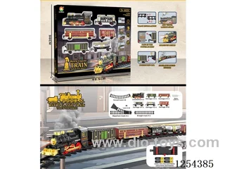 Classic Steam Electric Railway Train W L/M/spray/ not included battery