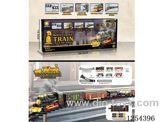 Classic Steam Electric Railway Train W L/M/spray/ not included battery