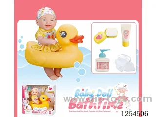 10 inch swimming ring + 10 inch doll