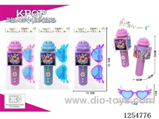 Caster Girl Group Mini Microphone + Glasses included battery