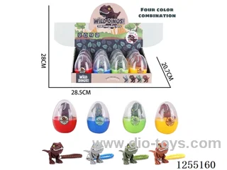 Finger-Nibbling Dinosaur Keychain 12PCS