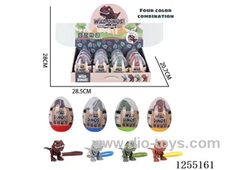 Finger-Nibbling Dinosaur Keychain 12PCS