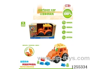 9PCS small engineering vehicle