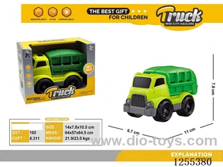 Mini cartoon sanitation vehicle