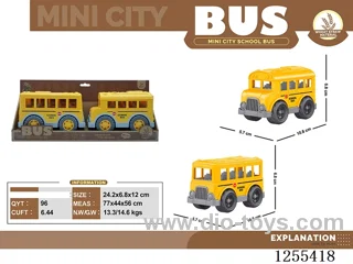 Mini straw cartoon car