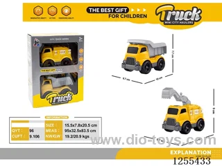 Mini cartoon car 2PCS