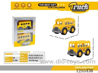 Mini cartoon car 2PCS