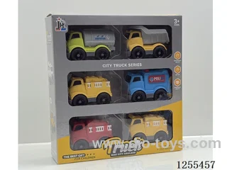 Mini cartoon car 6PCS