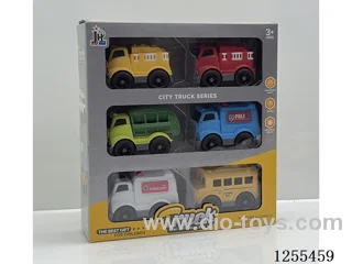 Mini cartoon car 6PCS