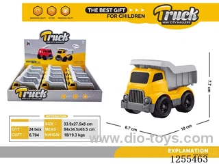 Mini cartoon dump truck 12PCS