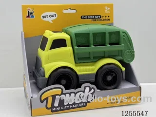 Cartoon sanitation vehicle