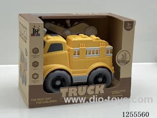Straw cartoon forklift