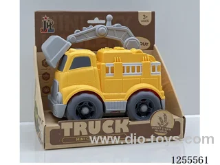 Straw cartoon forklift