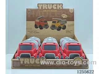 Straw cartoon tanker 6PCS