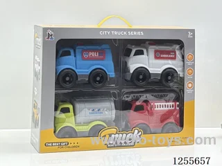 Cartoon car 4PCS