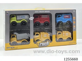 Cartoon car 6PCS
