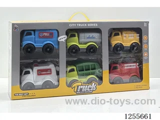 Cartoon car 6PCS