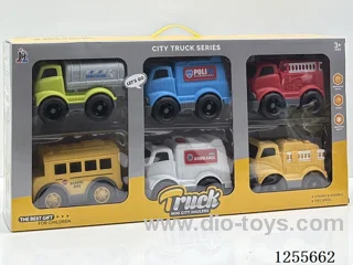 Cartoon car 6PCS