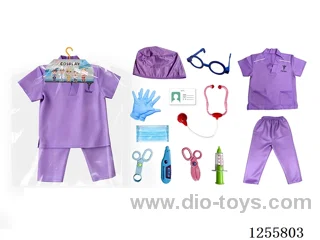 Cosplay Purple Scrubs
