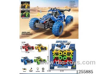 pull back car W L/M 8PCS