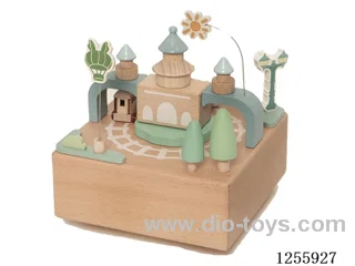 Fairy tale city music box
