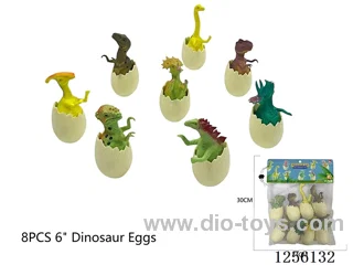 8PCS 6-inch Dinosaur Eggs