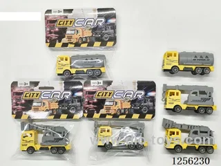 pull back Engineering Vehicle (3 mixed)