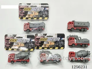 pull back Firefighting Engineering Vehicle (3 mixed)
