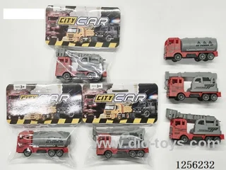 pull back Firefighting Engineering Vehicle (3 mixed)