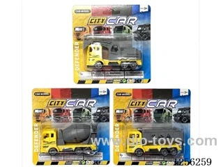 Pull back Engineering Vehicles (3 mixed)