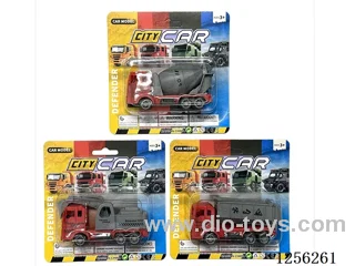 Pull back Firefighting Engineering Vehicles (3 mixed)
