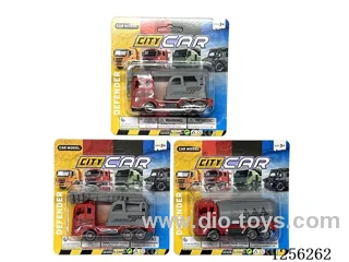 pull back Fire Engineering Vehicles (3 mixed)