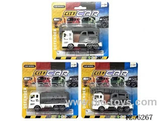 pull back Zoo Engineering Vehicles (3 mixed)
