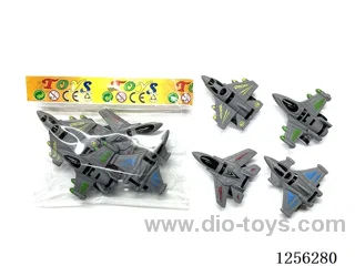 4PCS pull back Military Fighter Jets