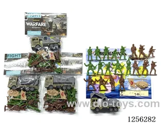 Military pull back Engineering Vehicle Set (3 mixed)
