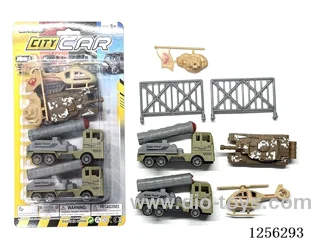 Military pull back Missile Vehicle Set